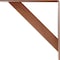 Ekena Millwork Traditional Steel Bracket, Hammered Copper 2"W x 16"D x 16"H BKTM02X16X16TRHCO - alternate 7